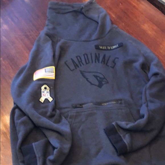 salute to service cardinals hoodie